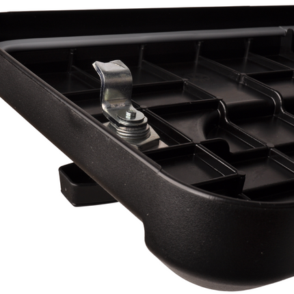 Cantonal Boîte à Outils pour Remorque - 550x250x295 mm en plastique avec serrure en T