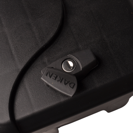 Cantonal Boîte à Outils pour Remorque - 550x250x295 mm en plastique avec serrure en T