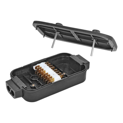 Cantonal Boîte de jonction de câbles fiche plate 8x4