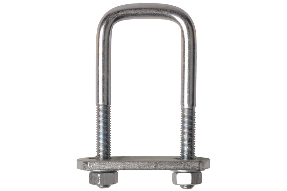 Cantonal Boulon en U / anneau d'attelage M10 100x43 mm