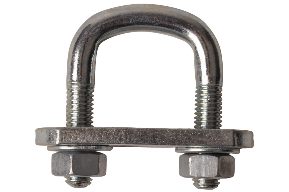 Cantonal Boulon en U / anneau d'attelage M10 50x33 mm
