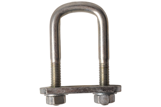 Cantonal Boulon en U / Anneau d'attelage M10 80x33 mm