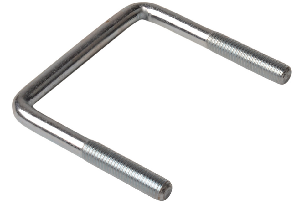 Cantonal Boulon en U / anneau d'attelage M10 80x83 mm