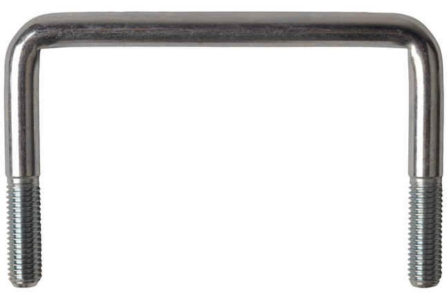 Cantonal Boulon en U / anneau d'attelage M12 80x123 mm