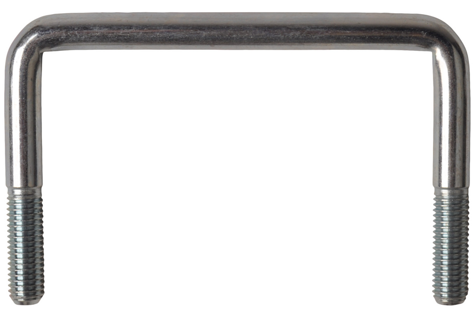 Cantonal Boulon en U / anneau d'attelage M12 80x123 mm