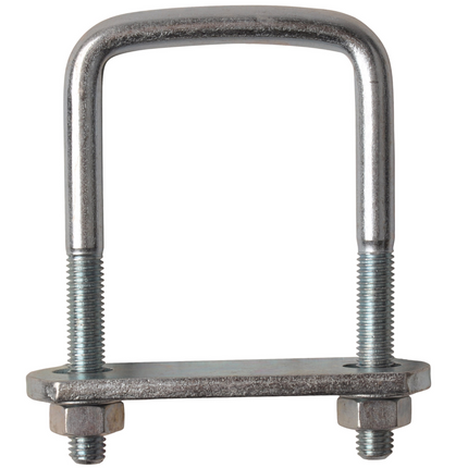 Cantonal Boulon en U / Anneau de traction - M10 - 100x63 mm