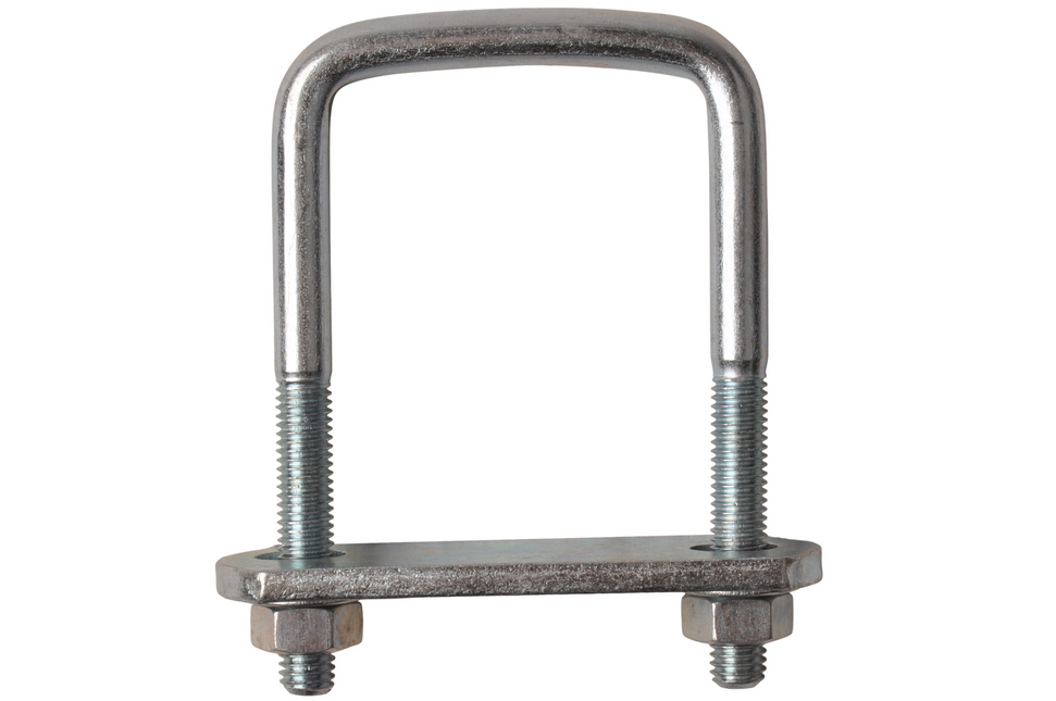 Cantonal Boulon en U / Anneau de traction - M10 - 100x63 mm