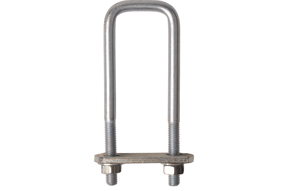 Cantonal Boulon en U/œillet d'attelage M10 140x43 mm