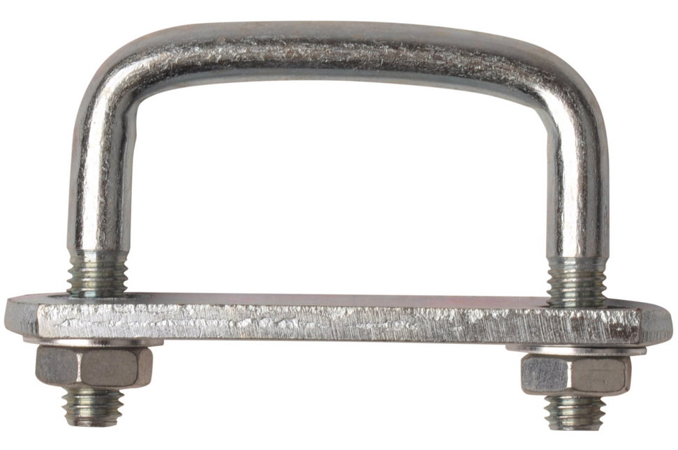 Cantonal Boulon en U/œillet d'attelage M10 50x63 mm