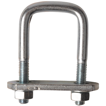 Cantonal Boulon en U/œillet d'attelage - M10 - 80x43 mm