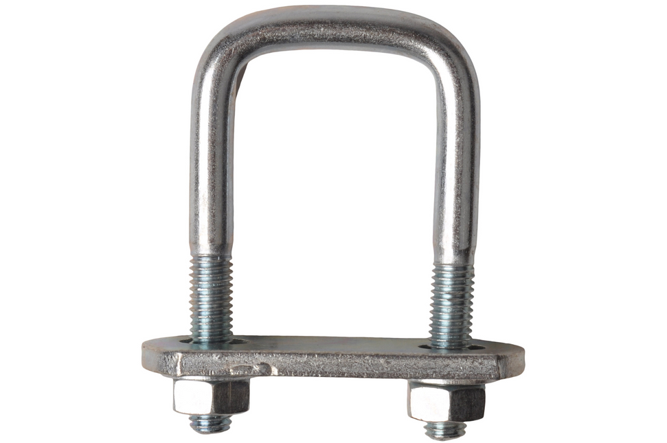 Cantonal Boulon en U/œillet d'attelage - M10 - 80x43 mm