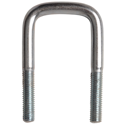 Cantonal Boulon en U/œillet d'attelage - M10 - 80x43 mm