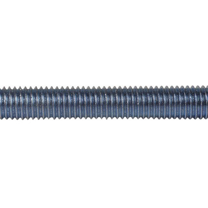 Cantonal Boulon taraudé hexagonal M10x80 mm - entièrement fileté - classe 8.8