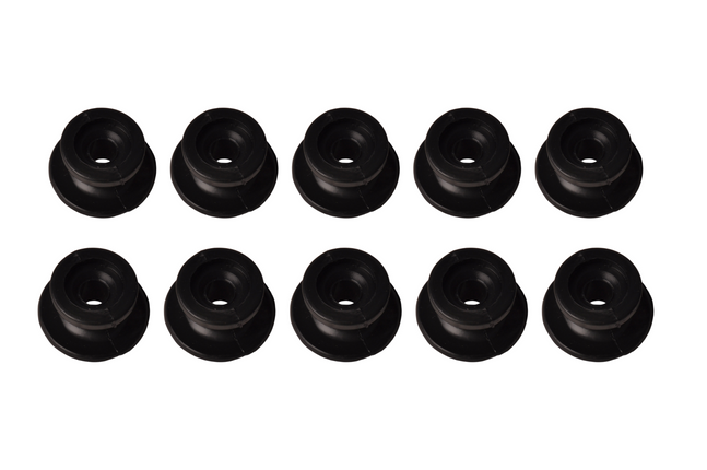 Cantonal Bouton/crochet de corde sans vis - 10 pièce