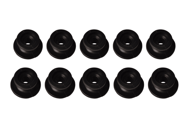 Cantonal Bouton/crochet de corde sans vis - 10 pièce
