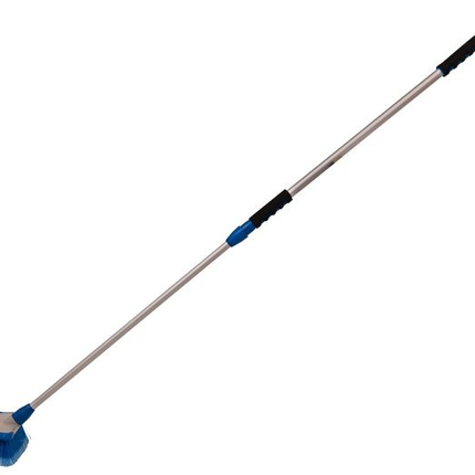 Cantonal Brosse de lavage auto télescopique - réglable - manche aluminium