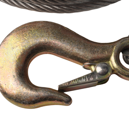 Cantonal Câble de treuil avec crochet (6 mm x 8,5 mètres)