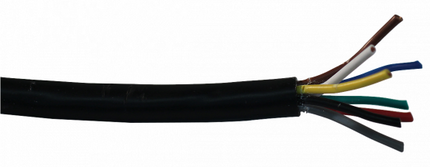 Cantonal Câble d'éclairage 8 fils (8x1 mm²)