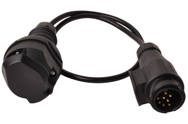 Cantonal Câble d'extension 8 fils avec 1x 13 broches mâle & 1x 13 broches femelle - 100 cm