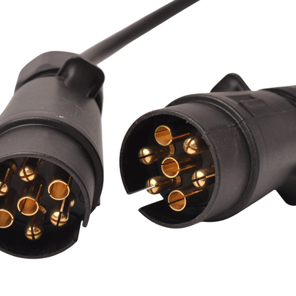 Cantonal Câble d'extension de 5 mètres à 7 fils avec 2x 7 broches prises - 500 cm