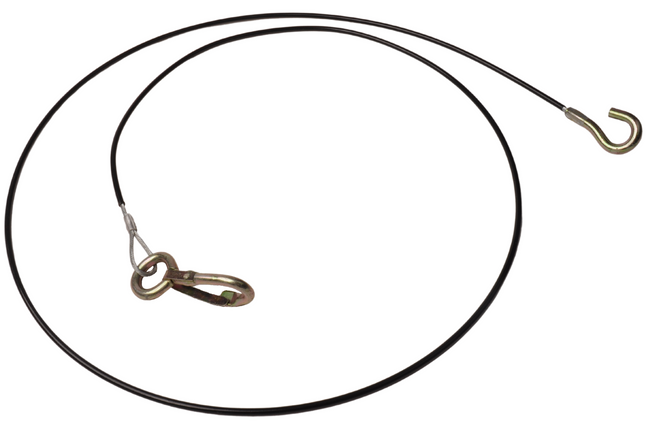 Cantonal Câbles de rupture 150 cm Crochet de serrage + crochet