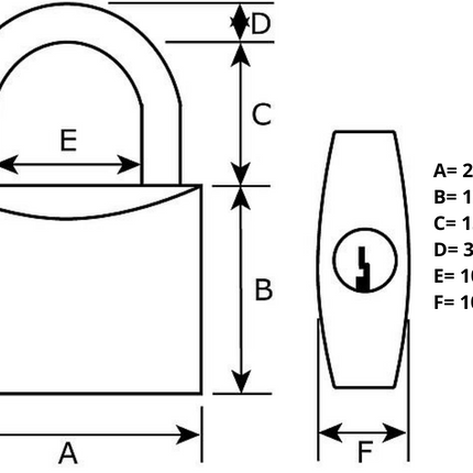 Cantonal Cadenas 20 mm
