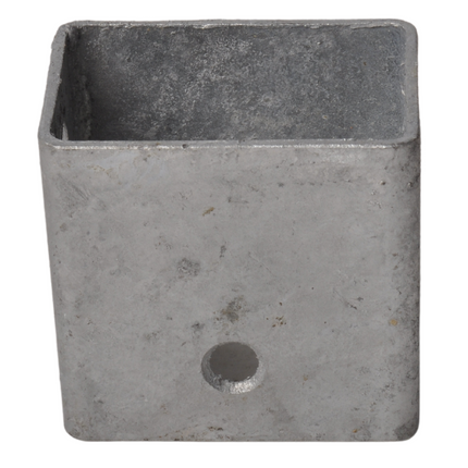 Cantonal Cale de basculement galvanisée pour rouleau de cale 60x40 mm