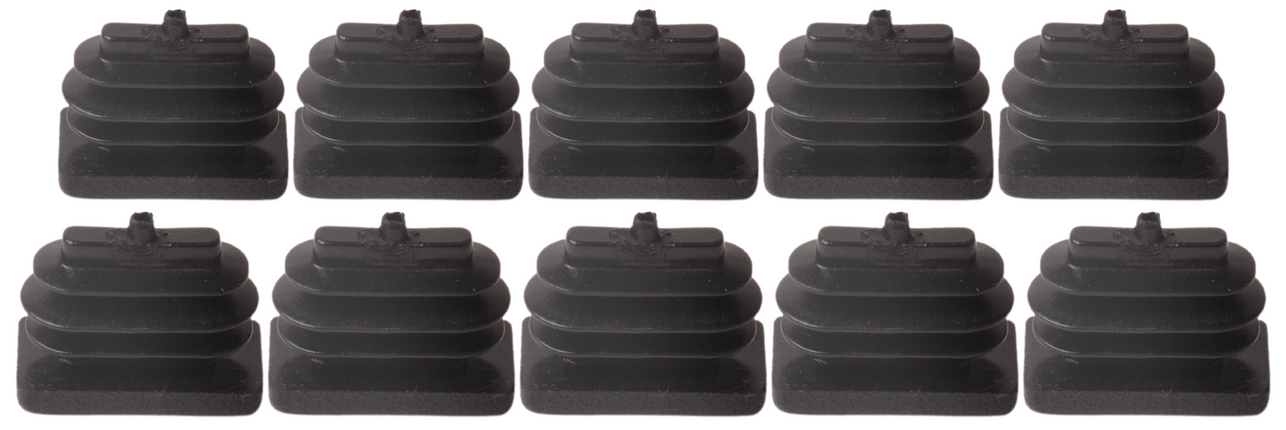 Cantonal Capuchon enfichable 20x10 mm - 10 pièce