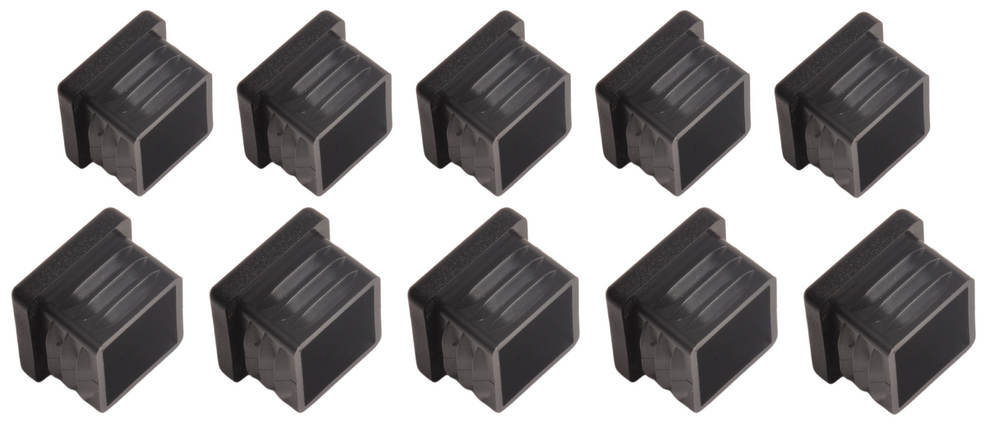 Cantonal Capuchon enfichable 25x25 mm - 10 pièce