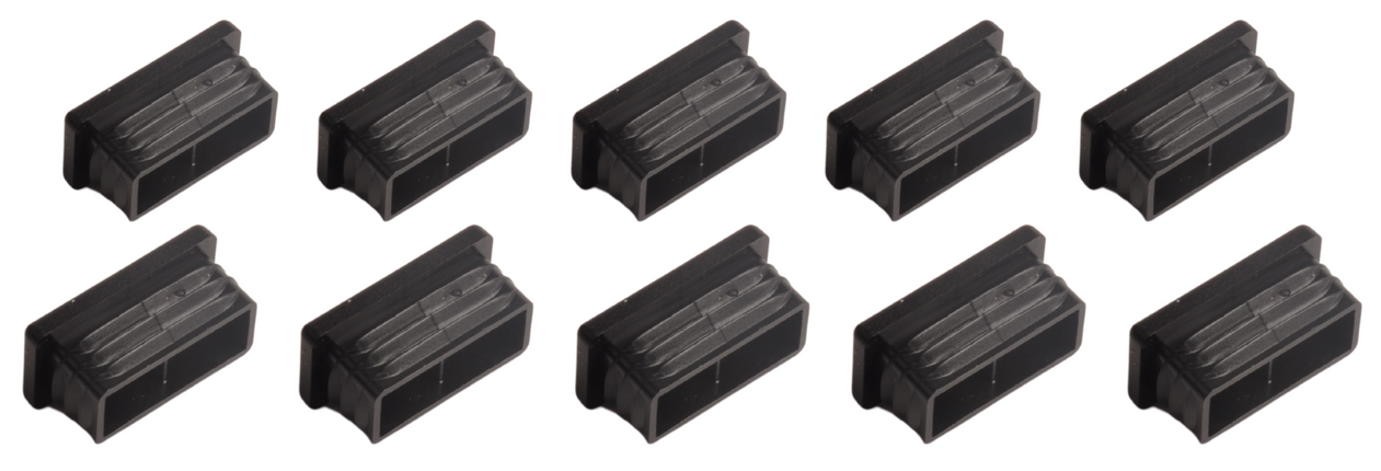 Cantonal Capuchon enfichable 40x20 mm - 10 pièce