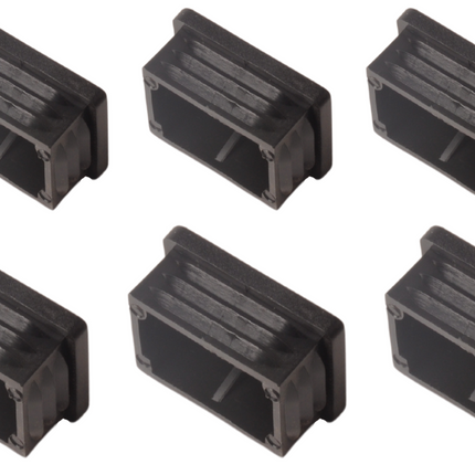 Cantonal Capuchon enfichable 40x30 mm - 10 pièce