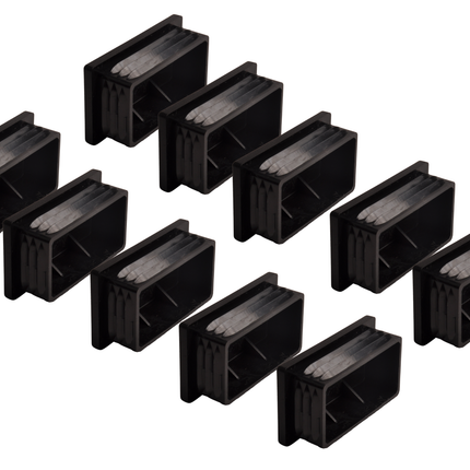 Cantonal Capuchon enfichable 70x40 mm -10 pièce