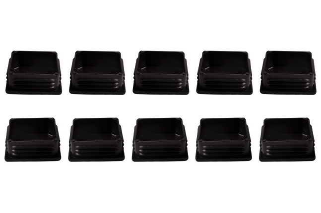 Cantonal Capuchon enfichable carré 60x60 mm -10 pièce