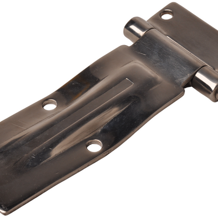 Cantonal Charnière de porte courbée en acier inoxydable 180mm