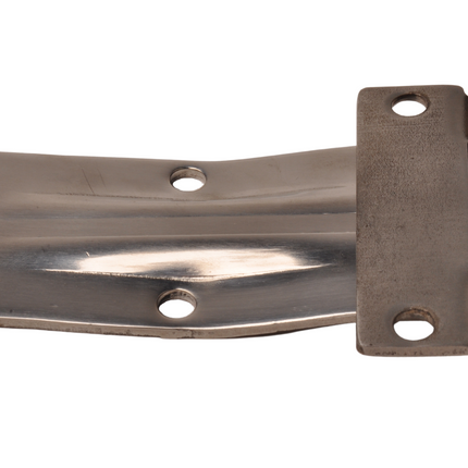 Cantonal Charnière de porte courbée en acier inoxydable 180mm