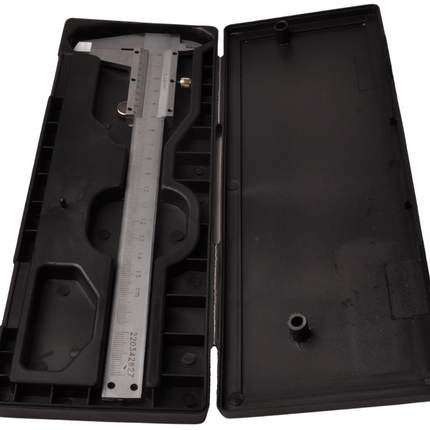 Cantonal Compas en acier inoxydable premium - 0 >| 150 mm - boîte de protection incluse