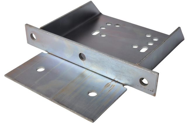 Cantonal Console de roue de nez en acier galvanisé pour roue de nez et pince de roue de nez