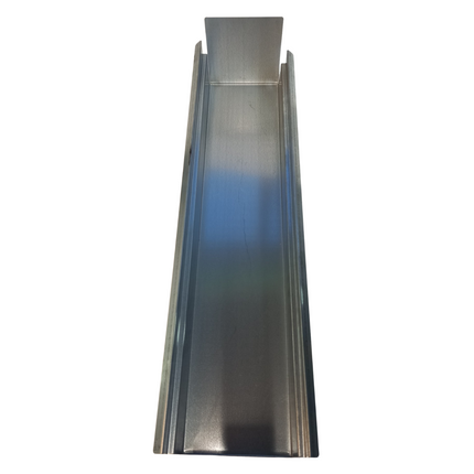 Cantonal Couvercle de compartiment à piles 101x27x14 cm - galvanisé sendzimir