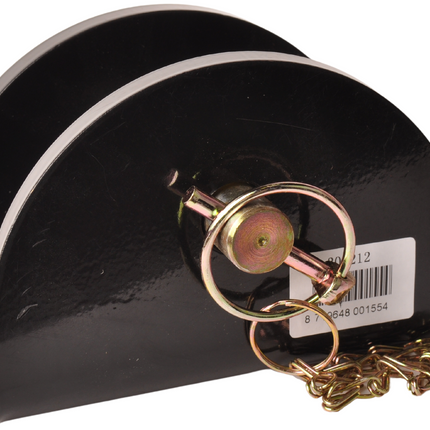 Cantonal Crochet de remorque combiné - 1500 kg de charge maximale remorquable