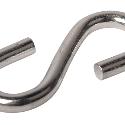 Cantonal Crochet en S 70x7 mm - 10 pièces