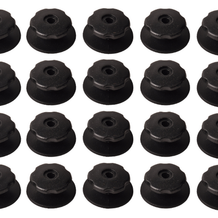 Cantonal Crochets de corde avec vis 20 pièces