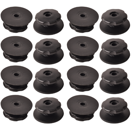 Cantonal Crochets de corde avec vis 20 pièces