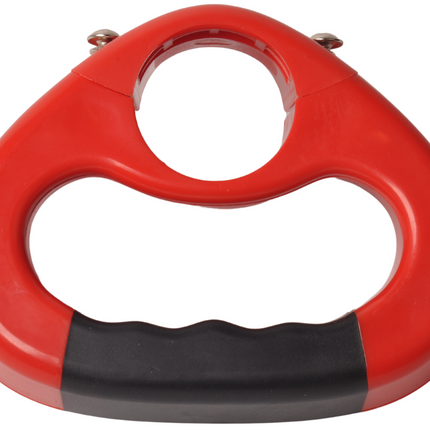 Cantonal Dispositif de manœuvre Premium pour roue jockey 48 mm - caoutchouc solide