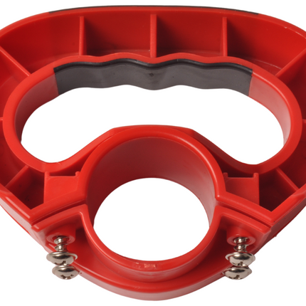 Cantonal Dispositif de manœuvre Premium pour roue jockey 48 mm - caoutchouc solide