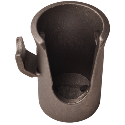 Cantonal Douille de benne avec lèvre - à droite avec lèvre ouverte à droite vers le bas