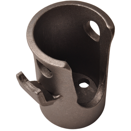 Cantonal Douille de benne avec lèvre - à droite avec lèvre ouverte à droite vers le bas