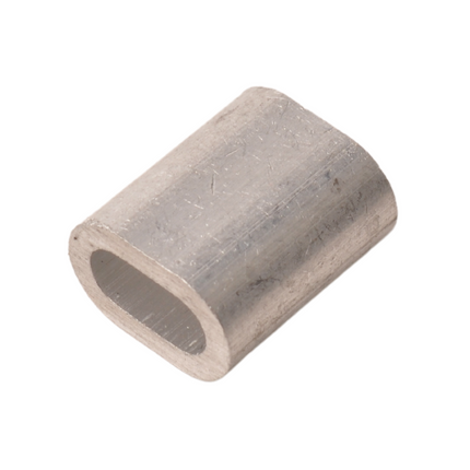 Cantonal Douille de serrage en aluminium pour fil d'acier de 3 mm