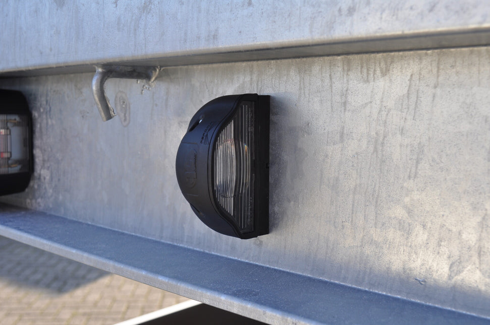 Cantonal Éclairage Aspöck - éclairage de plaque d'immatriculation - Regpoint - 800mm - noir