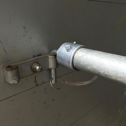 Cantonal Embout barre barre thoracique vans 53x43 mm - 90 degrés