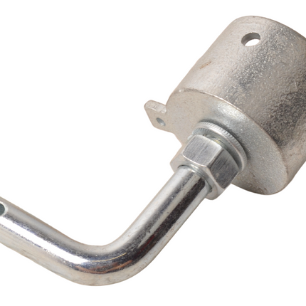 Cantonal Embout barre barre thoracique vans 53x43 mm - 90 degrés